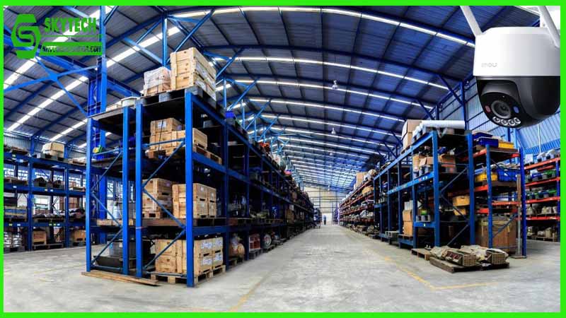 Sử dụng Camera IMOU Cruiser SC 5MP giúp bạn luôn giám sát hàng hóa một cách chủ động và hiệu quả
