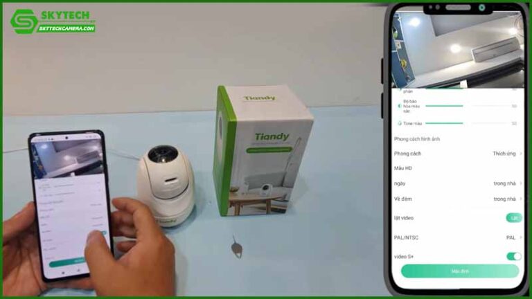 Không xem lại video trên camera Tiandy từ xa khi thiết bị offline